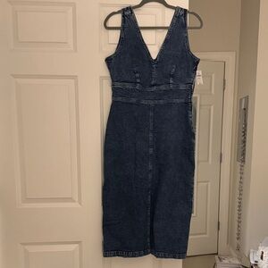 Denim Sleeveless Dress